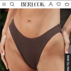 NWT ribbed bikini bottom from Berlook